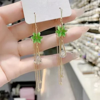 Long Tassel Earrings