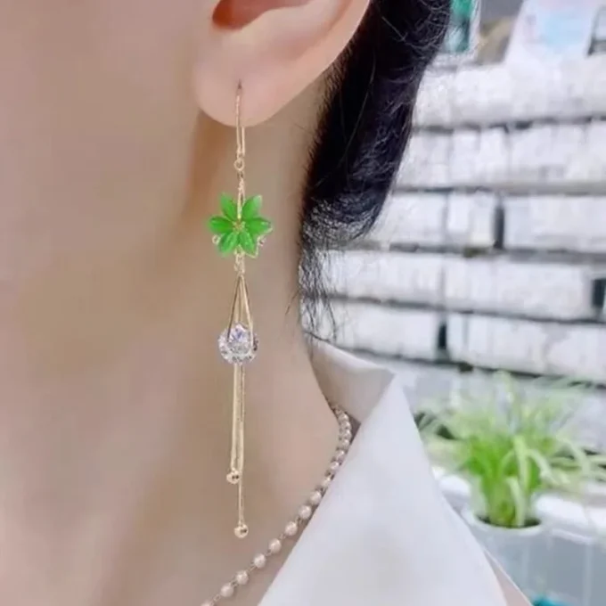 Long Tassel Earrings