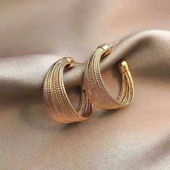 Golden Wedding Earrings